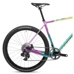 Rower gravel FREAK CARBON v2 FORCE AXS zielono / piaskowy 2025