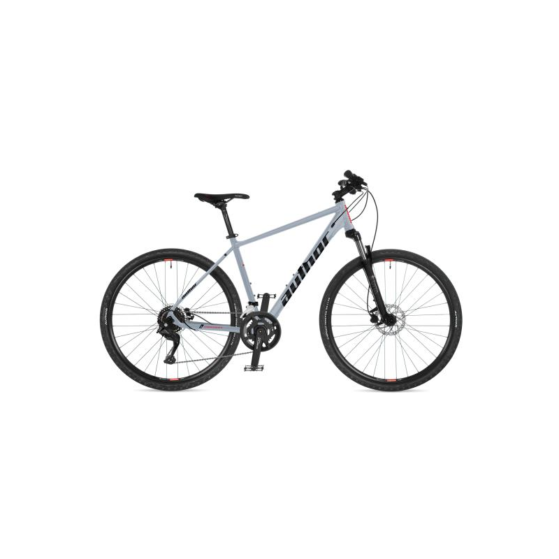 Rower górski AUTHOR MISSION srebrno / czarny + eBon 100zł 2025