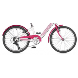 Rower dziecięcy AUTHOR MELODY 20 10 biało / różowy 2025 + eBon 50zł