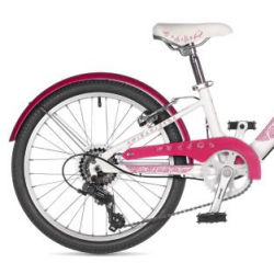 Rower dziecięcy AUTHOR MELODY 20 10 biało / różowy 2025 + eBon 50zł