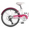 Rower dziecięcy AUTHOR MELODY 20 10 biało / różowy 2025 + eBon 50zł