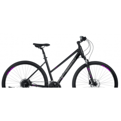 Rower crossowy TABOU 28 FLOW 2.0 W black / rubine