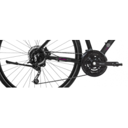 Rower crossowy TABOU 28 FLOW 5.0 W black / rubine