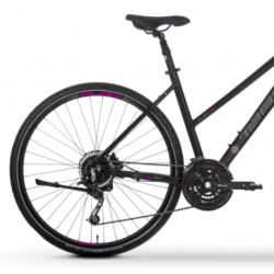 Rower crossowy TABOU 28 FLOW 5.0 W black / rubine