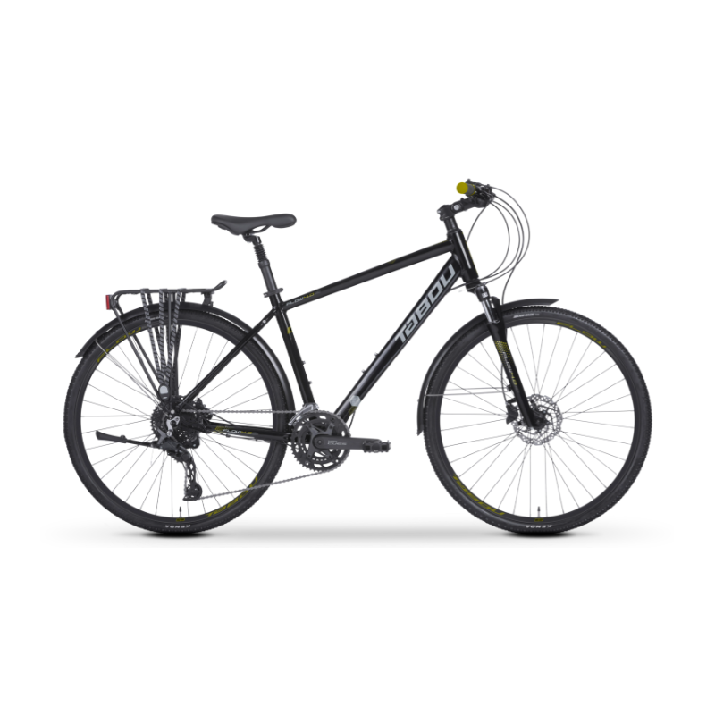 Rower crossowy TABOU 28 FLOW 4.0 EQ black / gold