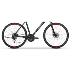 Rower crossowy TABOU 28 FLOW 5.0 black / red 2024