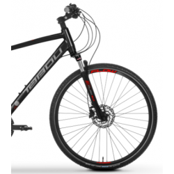 Rower crossowy TABOU 28 FLOW 5.0 black / red 2024