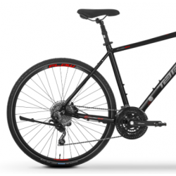 Rower crossowy TABOU 28 FLOW 5.0 black / red 2024