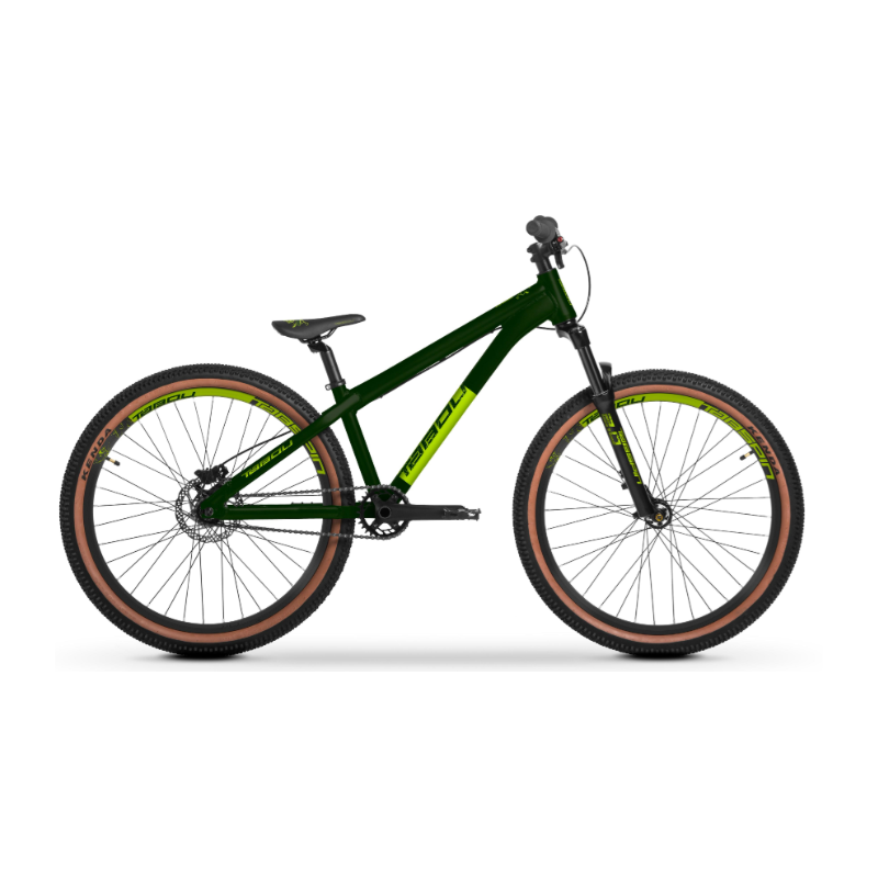 Rower Dirt TABOU 26 TABSPIN 2.0 green / lime