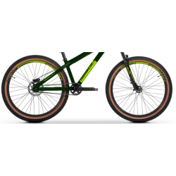 Rower Dirt TABOU 26 TABSPIN 2.0 green / lime