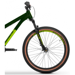 Rower Dirt TABOU 26 TABSPIN 2.0 green / lime