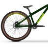 Rower Dirt TABOU 26 TABSPIN 2.0 green / lime