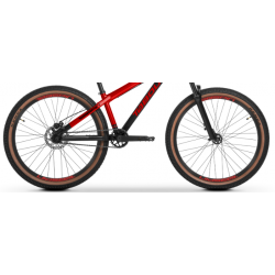 Rower Dirt TABOU 26 TABSPIN 1.0 black / red 2025