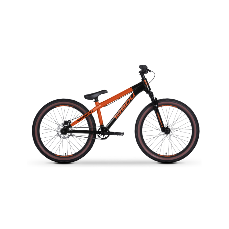 Rower młodzieżowy DIRT TABOU 24 TABSPIN JR black / orange