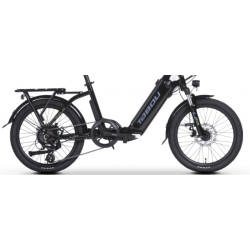 Rower elektryczny TABOU 20 FOLD UP czarny / złoty 2025