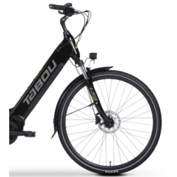 Rower elektryczny TABOU 28 MONO UP 1.0 czarny / złoty 2025