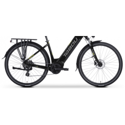 Rower elektryczny TABOU 28 MONO UP 1.0 black / lime 2025