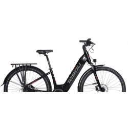 Rower elektryczny TABOU 28 MONO UP 2.0 czarny / czerwony 2025