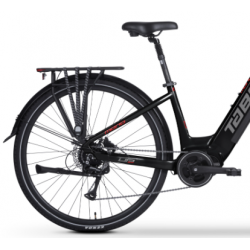 Rower elektryczny TABOU 28 MONO UP 2.0 czarny / czerwony 2025