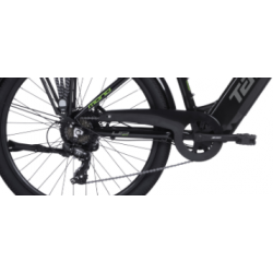 Rower elektryczny TABOU 28 MONO UP ECO czarny / zielony 2025