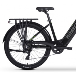 Rower elektryczny TABOU 28 MONO UP ECO czarny / zielony 2025
