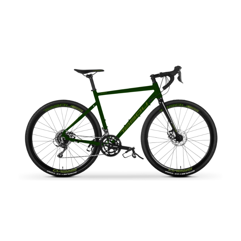 Rower gravel TABOU 28 GRAVO 1.0 green / olive 2024