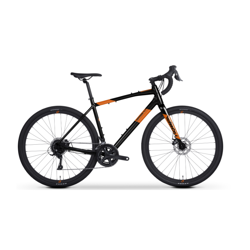 Rower gravel TABOU 28 GRAVO 2.0 black / orange 2025