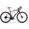 Rower gravel TABOU 28 GRAVO 2.0 black / orange
