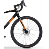Rower gravel TABOU 28 GRAVO 2.0 black / orange