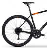 Rower gravel TABOU 28 GRAVO 2.0 black / orange