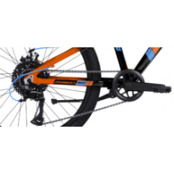 Rower młodzieżowy TABOU 24 POISON 2.0 orange / black 2025