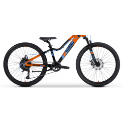 Rower młodzieżowy TABOU 24 POISON 2.0 orange / black 2025