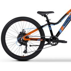 Rower młodzieżowy TABOU 24 POISON 2.0 orange / black 2025