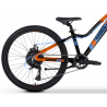 Rower młodzieżowy TABOU 24 POISON 2.0 orange / black 2025
