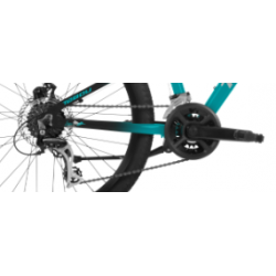 Rower młodzieżowy TABOU 24 SUPERGIRL 1.0 black / turq