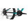 Rower młodzieżowy TABOU 24 SUPERGIRL 1.0 black / turq
