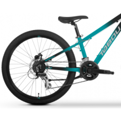 Rower młodzieżowy TABOU 24 SUPERGIRL 1.0 black / turq