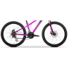 Rower młodzieżowy TABOU 24 SUPERGIRL 1.0 różowy / fioletowy