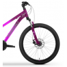 Rower młodzieżowy TABOU 24 SUPERGIRL 1.0 różowy / fioletowy