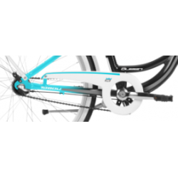 Rower młodzieżowy TABOU QUEEN 26 black / turq 2025