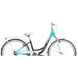 Rower młodzieżowy TABOU QUEEN 26 black / turq 2025