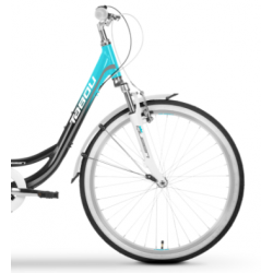 Rower młodzieżowy TABOU QUEEN 26 black / turq 2025