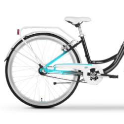 Rower młodzieżowy TABOU QUEEN 26 black / turq 2025