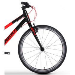 Rower młodzieżowy TABOU SUPERLITE 24 czerwony / czarny 2025