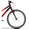 Rower młodzieżowy TABOU SUPERLITE 24 czerwony / czarny 2025