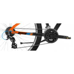 Rower młodzieżowy TABOU 26 VENOM 2.0 pomarańczowy / czarny 2025