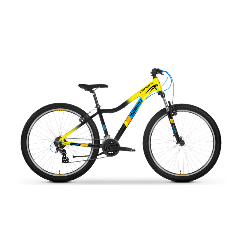 Rower młodzieżowy TABOU 26 VENOM 2.0 żółty / czarny 2025