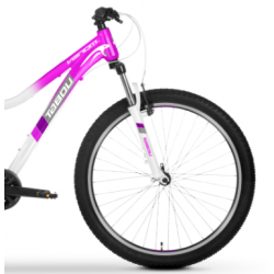 Rower młodzieżowy TABOU 26 VENOM 2.0 W różowy / biały 2025