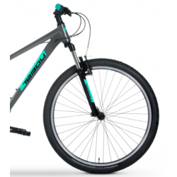 Rower MTB damski TABOU 29 WIZZ 1.0 (14s ALTUS) steel / mint 2024