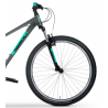 Rower MTB damski TABOU 29 WIZZ 1.0 (14s ALTUS) steel / mint 2024